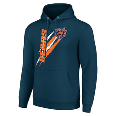 NFL Chicago Bears Starter Unisex Color Scratch Fleece Pullover Hoodie