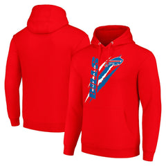 NFL Buffalo Bills Starter Unisex Color Scratch Fleece Pullover Hoodie
