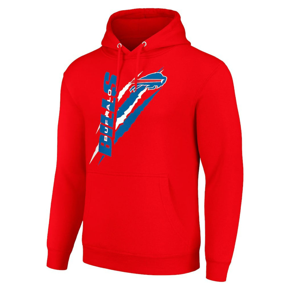NFL Buffalo Bills Starter Unisex Color Scratch Fleece Pullover Hoodie