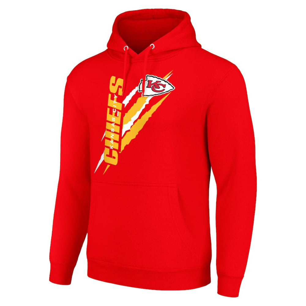 NFL Kansas City Chiefs Starter Unisex Color Scratch Fleece Pullover Hoodie