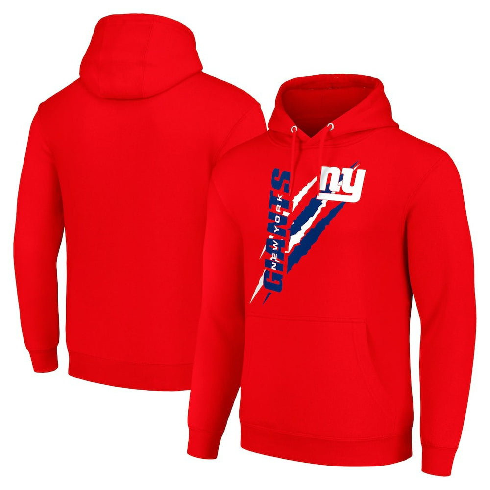 NFL New York Giants Starter Unisex Color Scratch Fleece Pullover Hoodie