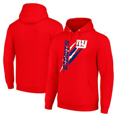 NFL New York Giants Starter Unisex Color Scratch Fleece Pullover Hoodie