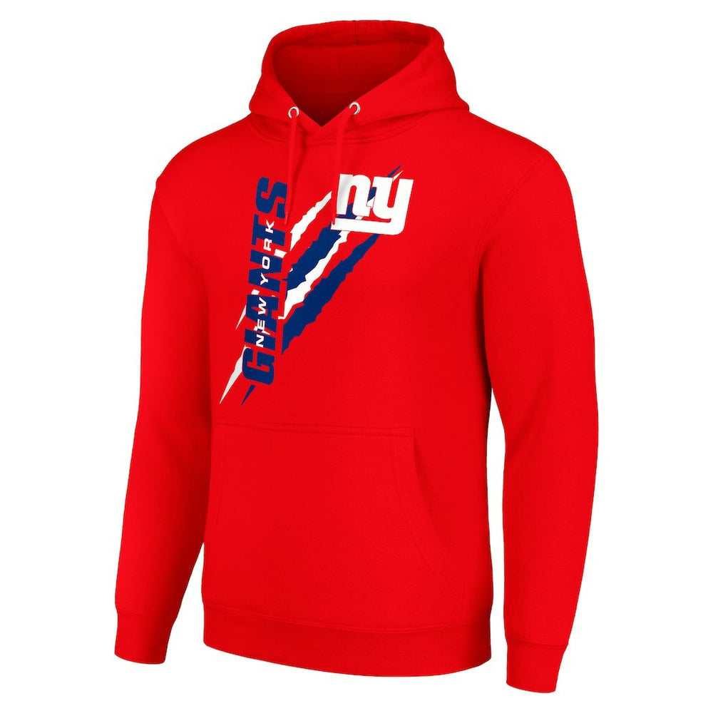 NFL New York Giants Starter Unisex Color Scratch Fleece Pullover Hoodie