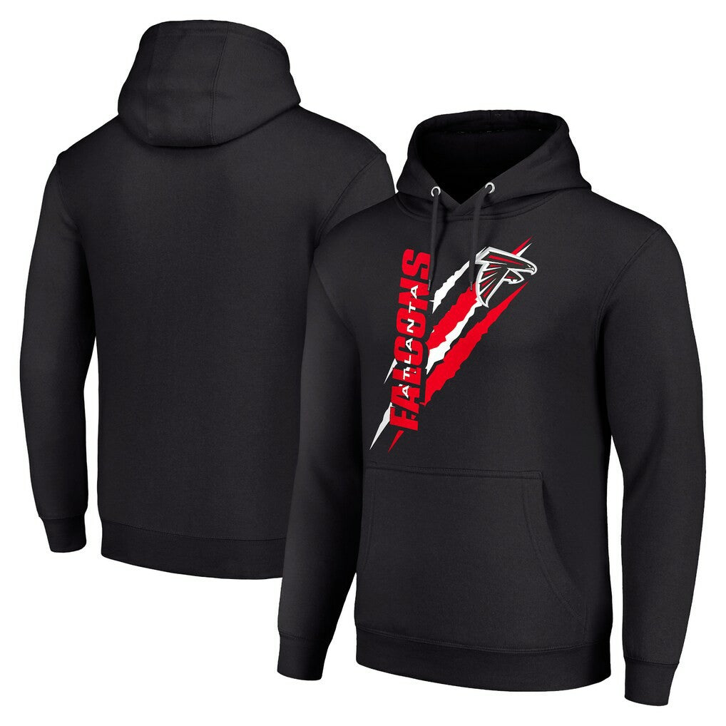 NFL Atlanta Falcons Starter Unisex Color Scratch Fleece Pullover Hoodie