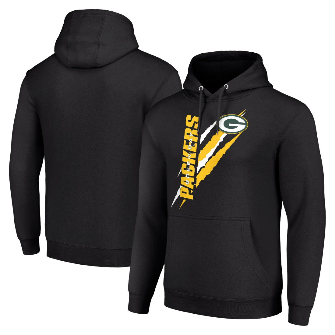 NFL Green Bay Packers Starter Unisex Color Scratch Fleece Pullover Hoodie
