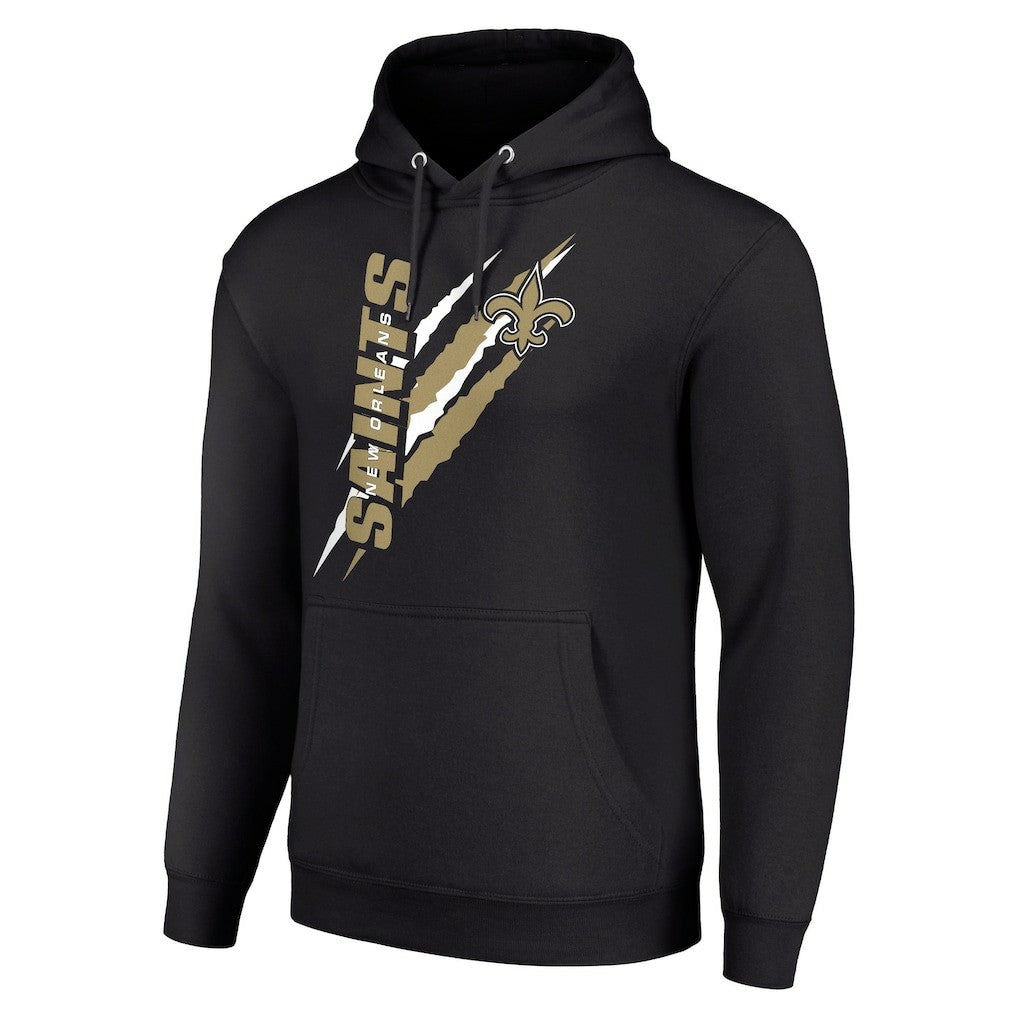 NFL New Orleans Saints Starter Unisex Color Scratch Fleece Pullover Hoodie