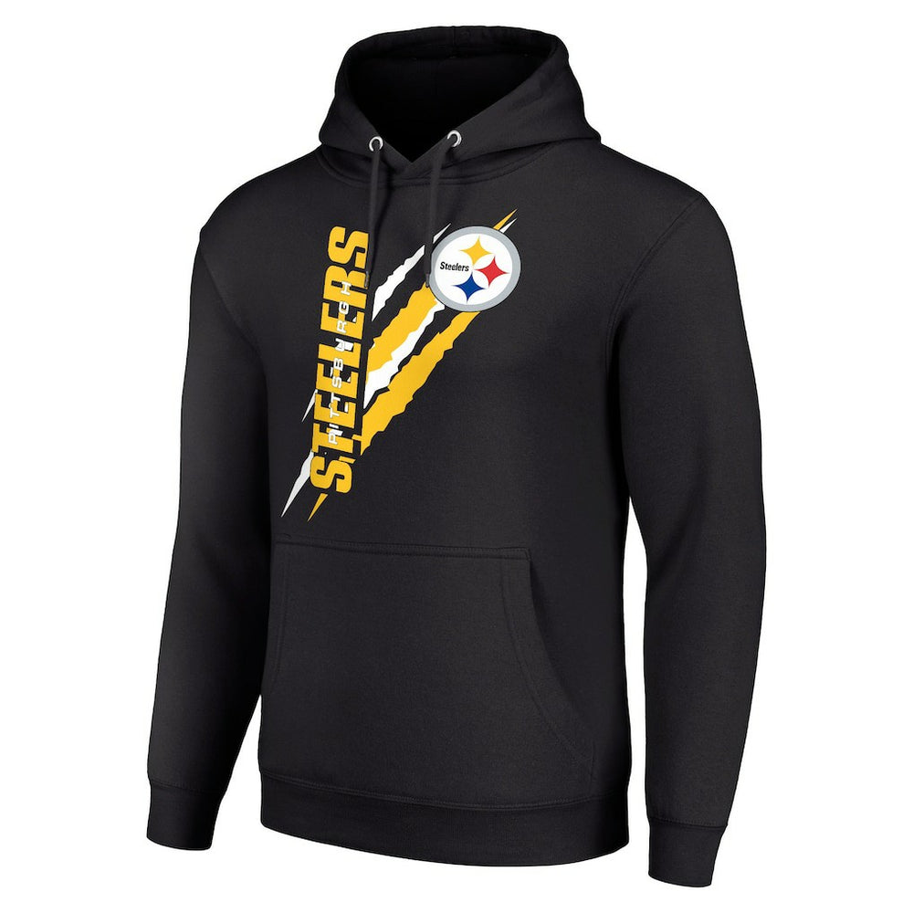 NFL Pittsburgh Steelers Starter Unisex Color Scratch Fleece Pullover Hoodie