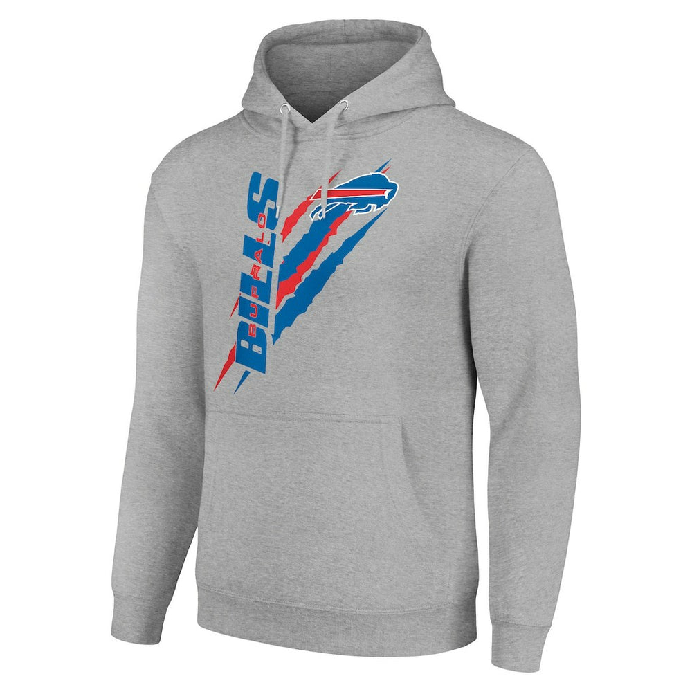 NFL Buffalo Bills Starter Unisex Color Scratch Fleece Pullover Hoodie