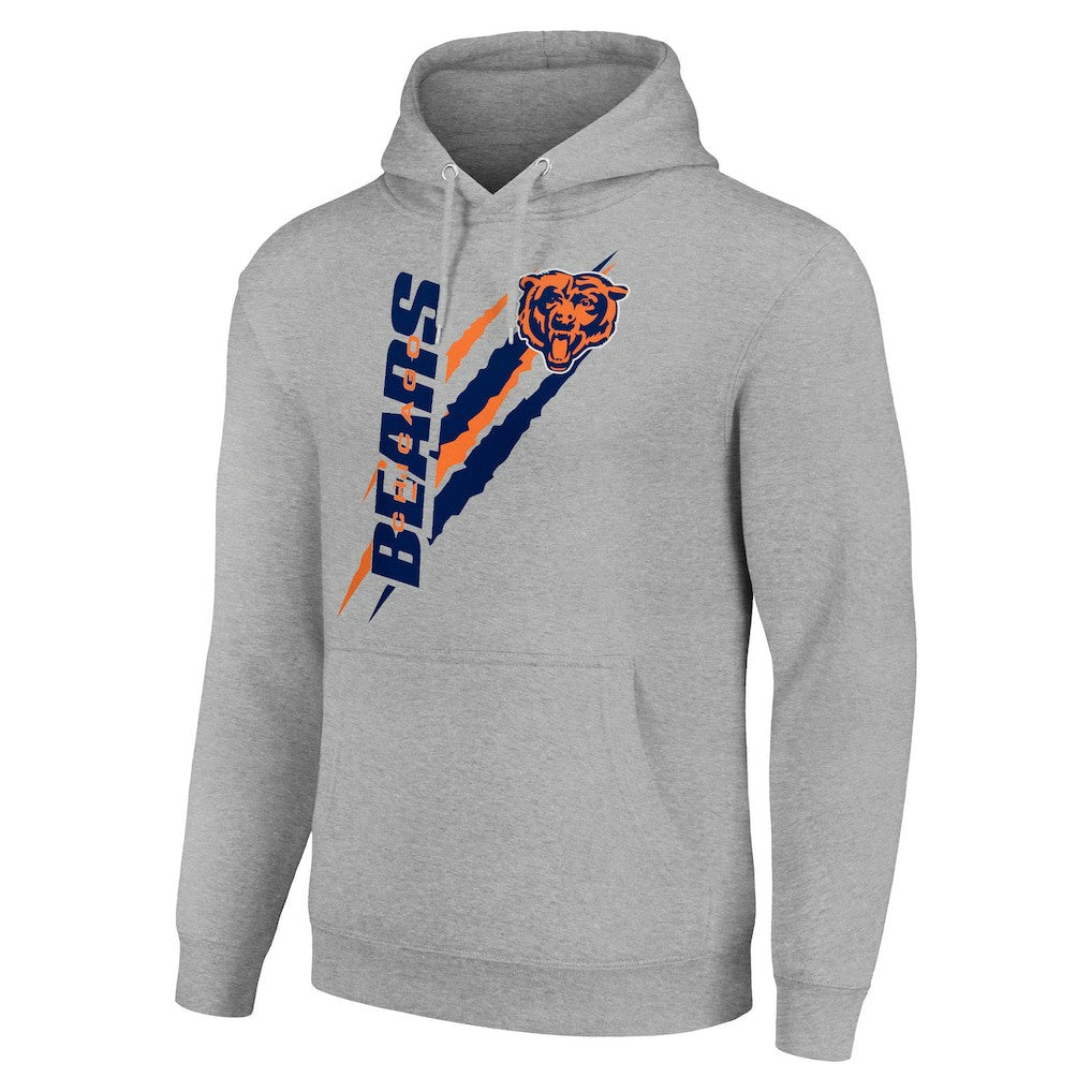 NFL Chicago Bears Starter Unisex Color Scratch Fleece Pullover Hoodie