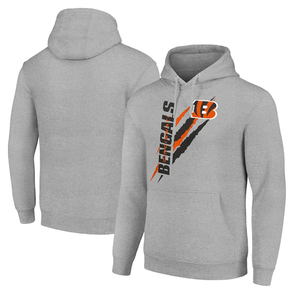 NFL Cincinnati Bengals Starter Unisex Color Scratch Fleece Pullover Hoodie