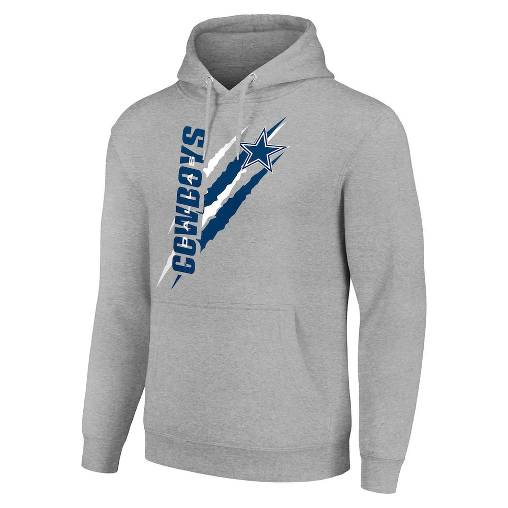 NFL Dallas Cowboys Starter Unisex Color Scratch Fleece Pullover Hoodie