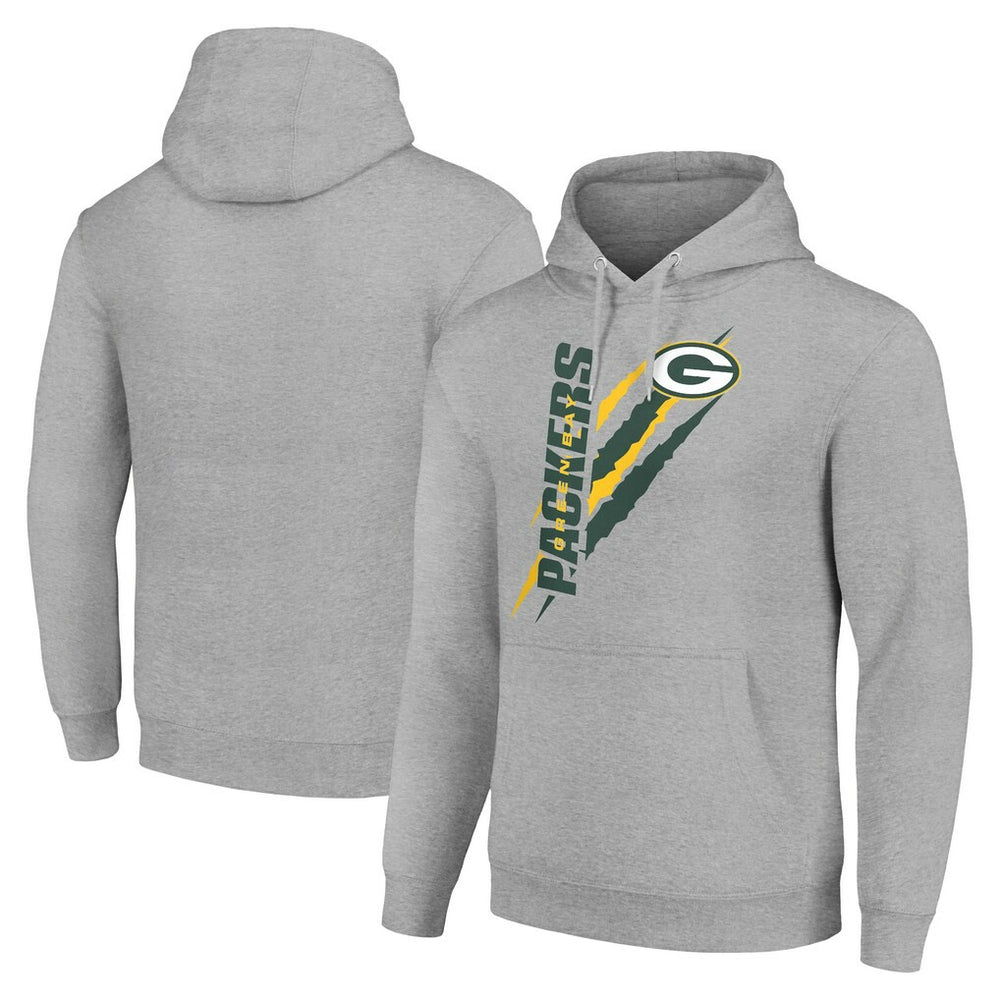NFL Green Bay Packers Starter Unisex Color Scratch Fleece Pullover Hoodie