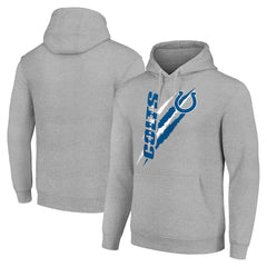 NFL Indianapolis Colts Starter Unisex Color Scratch Fleece Pullover Hoodie
