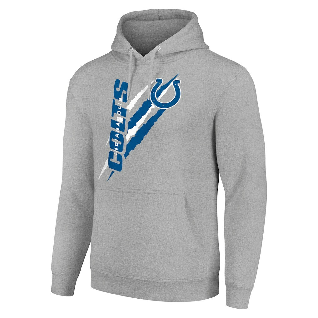 NFL Indianapolis Colts Starter Unisex Color Scratch Fleece Pullover Hoodie