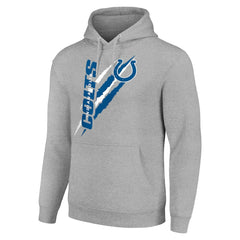 NFL Indianapolis Colts Starter Unisex Color Scratch Fleece Pullover Hoodie