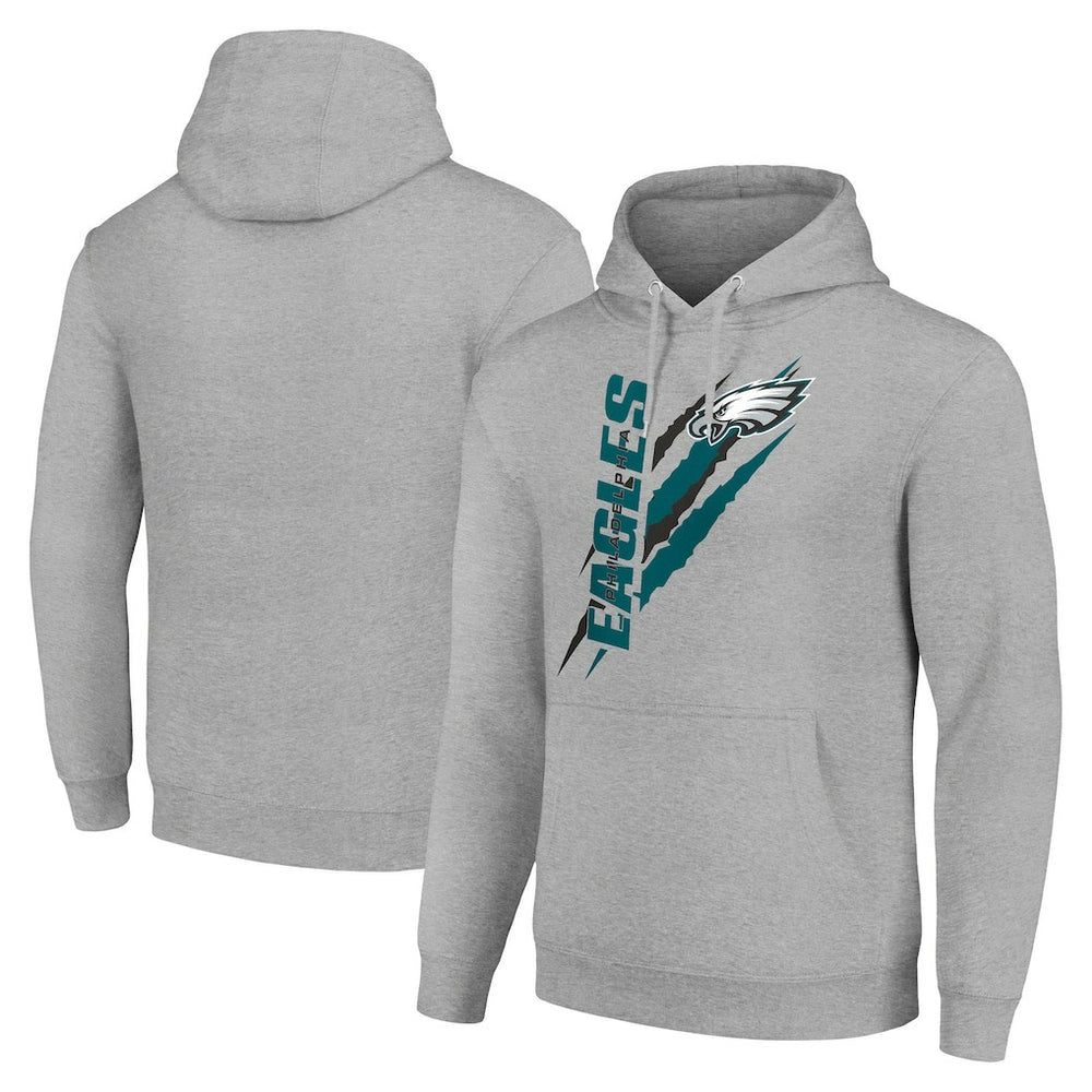 NFL Philadelphia Eagles Starter Unisex Color Scratch Fleece Pullover Hoodie