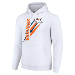 NFL Denver Broncos Starter Unisex Color Scratch Fleece Pullover Hoodie