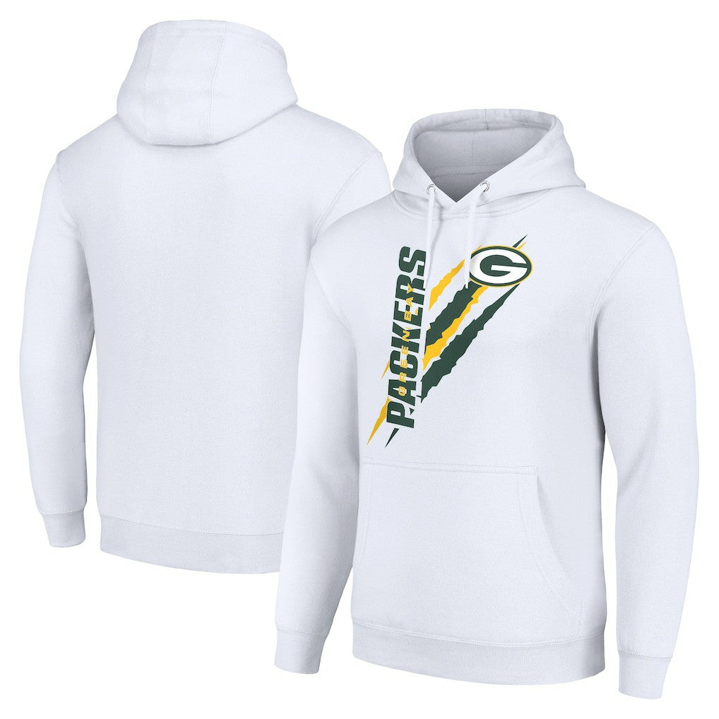 NFL Green Bay Packers Starter Unisex Color Scratch Fleece Pullover Hoodie