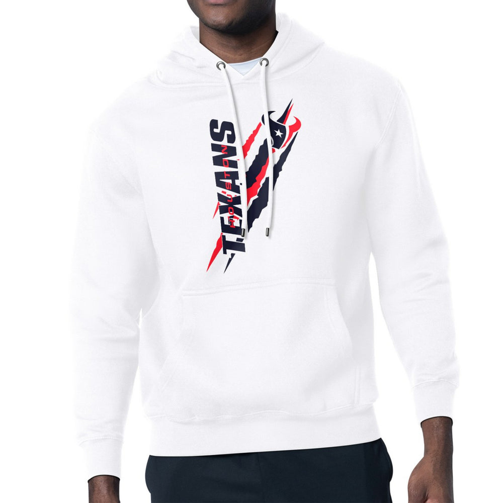 NFL Houston Texans Starter Unisex Color Scratch Fleece Pullover Hoodie