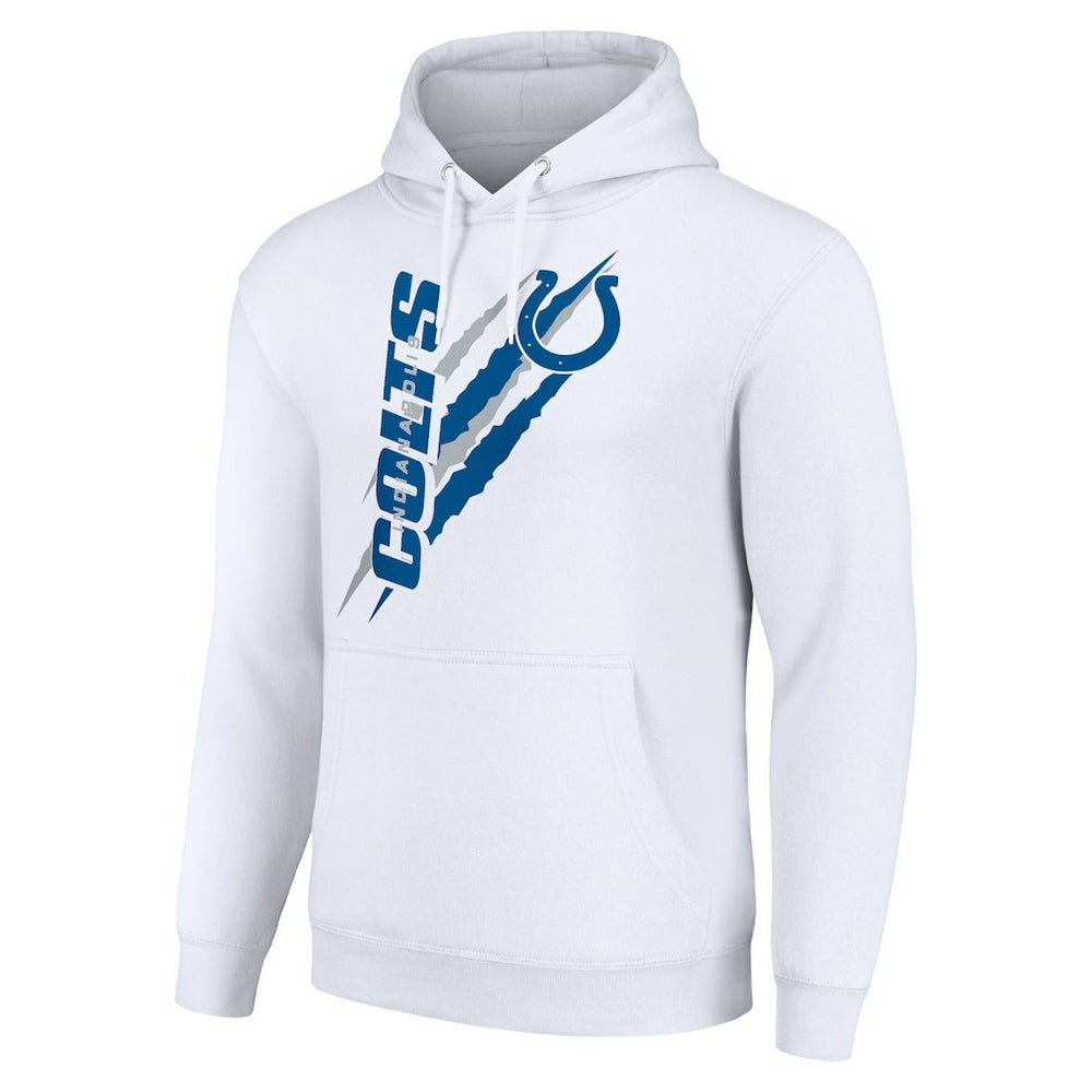 NFL Indianapolis Colts Starter Unisex Color Scratch Fleece Pullover Hoodie