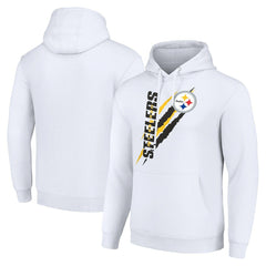 NFL Pittsburgh Steelers Starter Unisex Color Scratch Fleece Pullover Hoodie