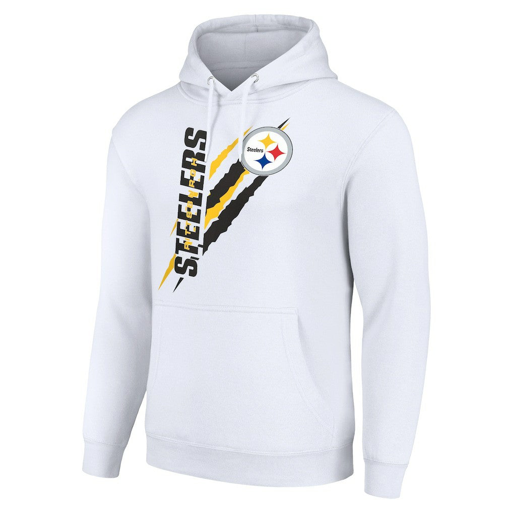NFL Pittsburgh Steelers Starter Unisex Color Scratch Fleece Pullover Hoodie