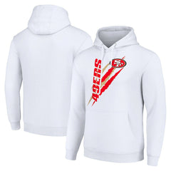NFL San Francisco 49ers Starter Unisex Color Scratch Fleece Pullover Hoodie