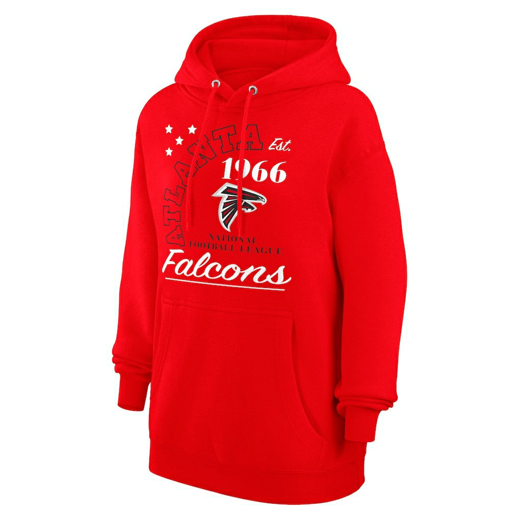 NFL Atlanta Falcons Starter Unisex Arch Team Fleece Pullover Hoodie