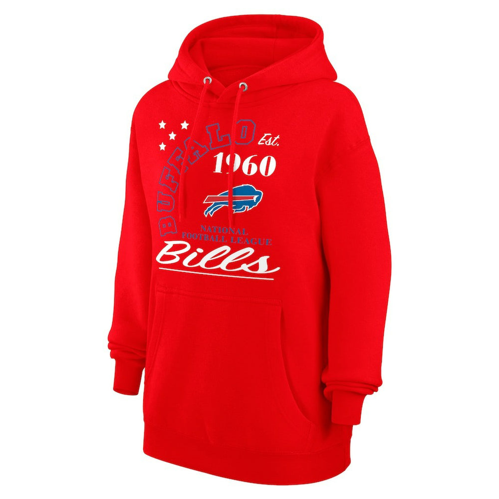 NFL Buffalo Bills Starter Unisex Arch Team Fleece Pullover Hoodie