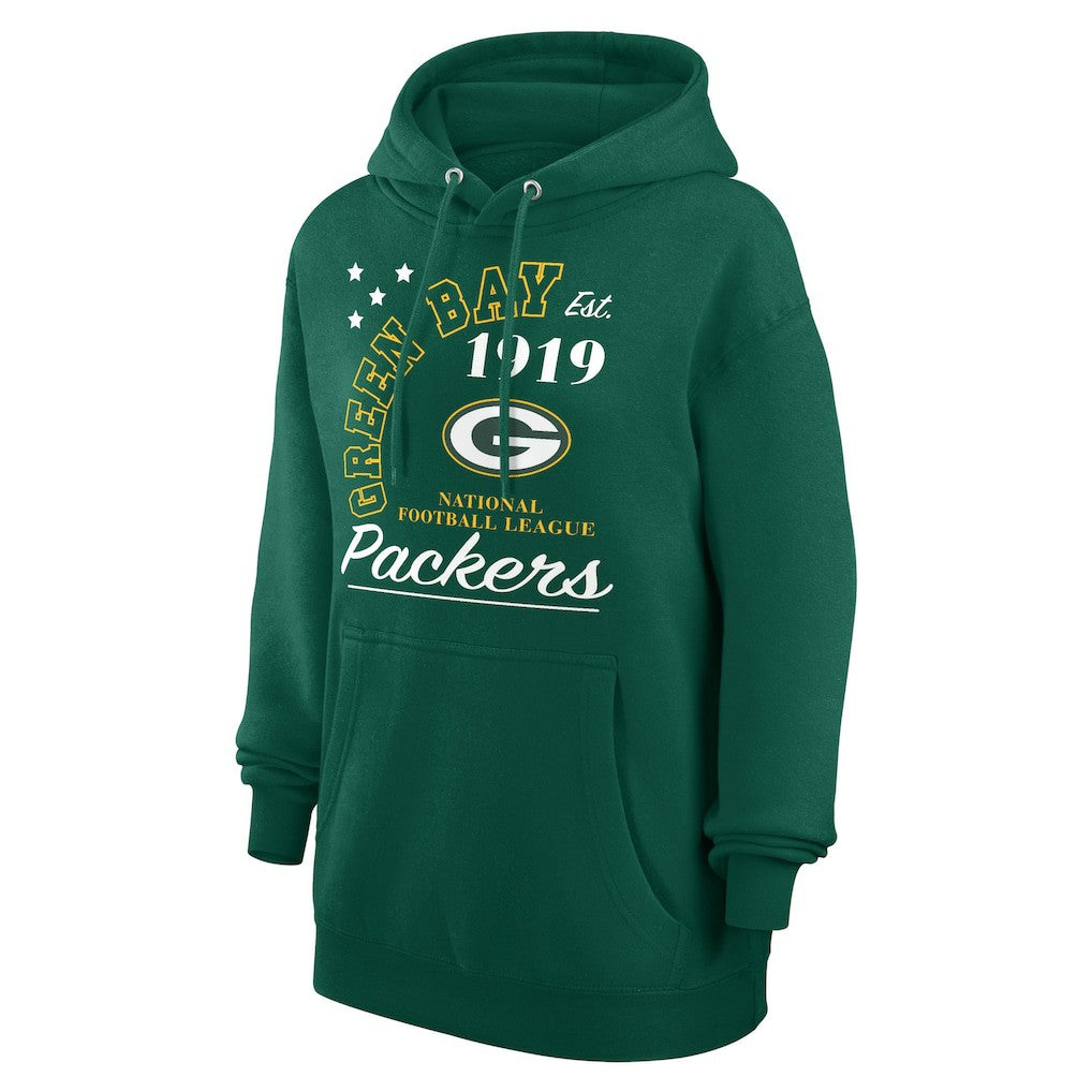 NFL Green Bay Packers Starter Unisex Arch Team Fleece Pullover Hoodie