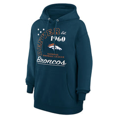 NFL Denver Broncos Starter Unisex Arch Team Fleece Pullover Hoodie
