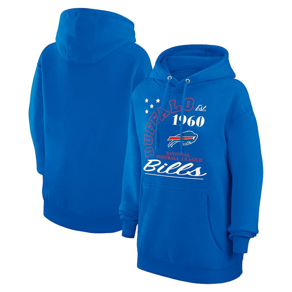 NFL Buffalo Bills Starter Unisex Arch Team Fleece Pullover Hoodie
