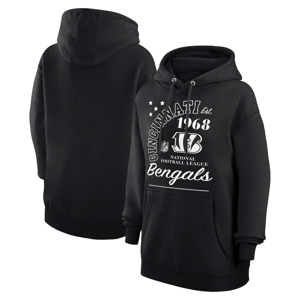 NFL Cincinnati Bengals Starter Unisex Arch Team Fleece Pullover Hoodie