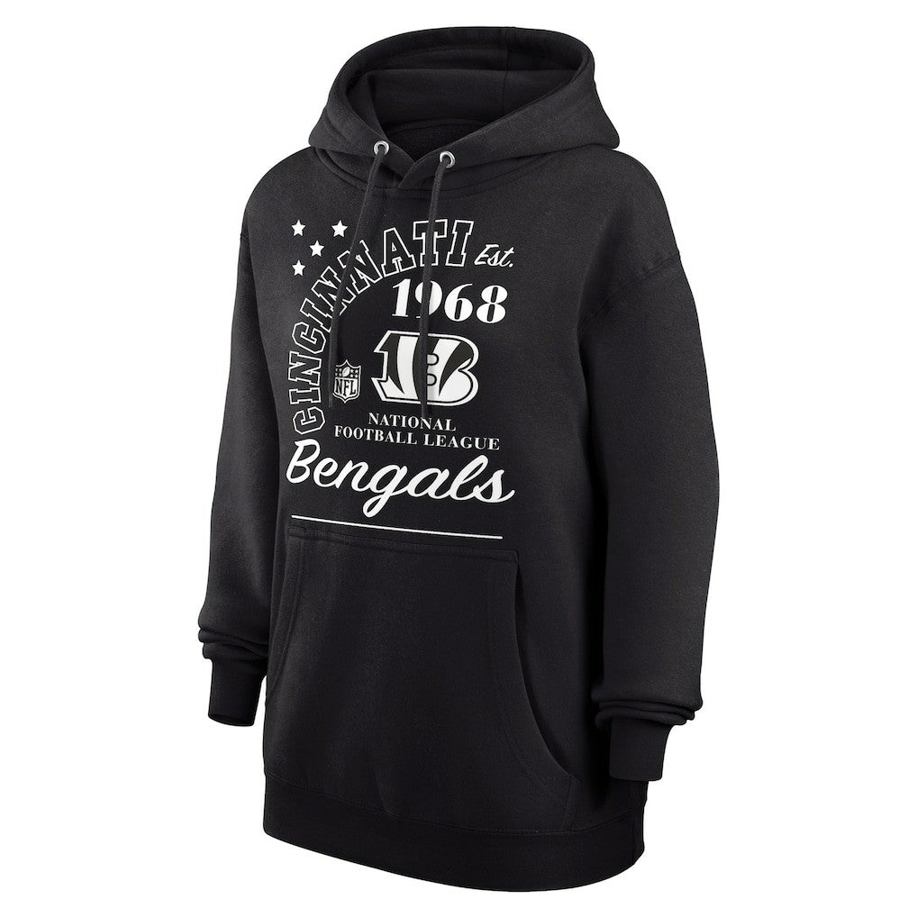 NFL Cincinnati Bengals Starter Unisex Arch Team Fleece Pullover Hoodie