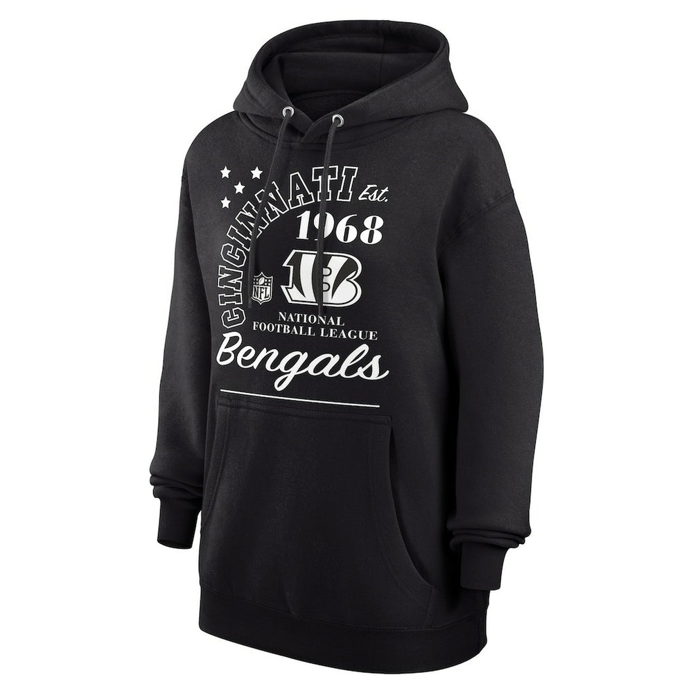 NFL Cincinnati Bengals Starter Unisex Arch Team Fleece Pullover Hoodie