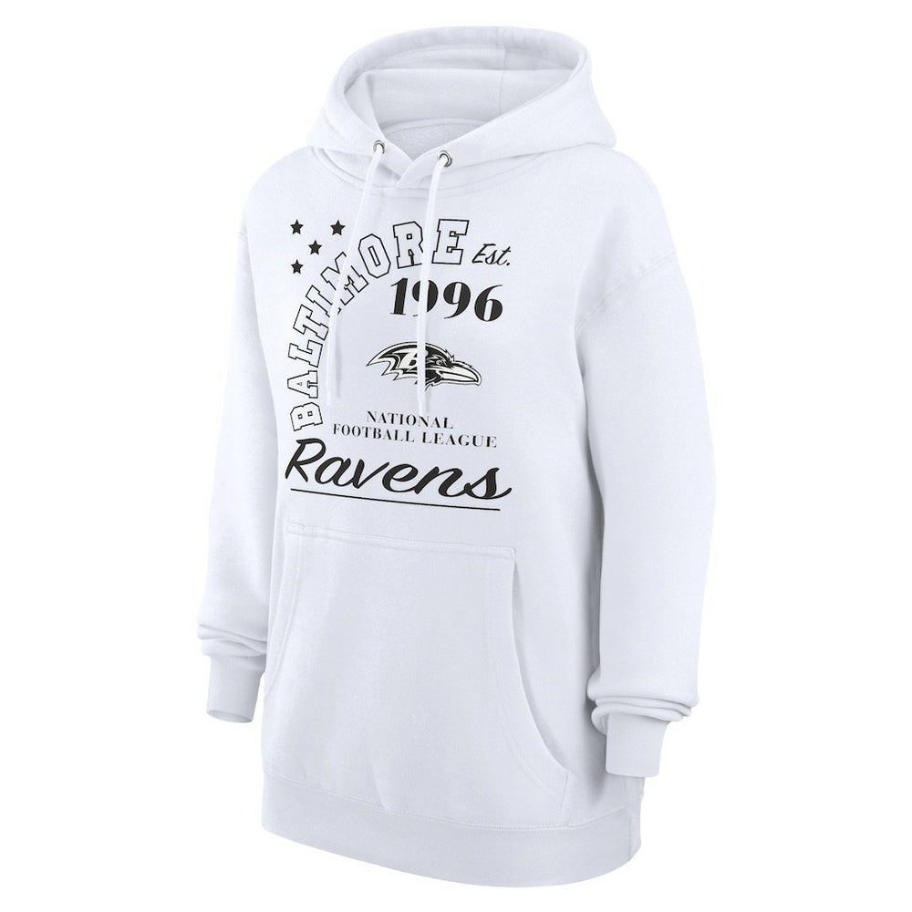 NFL Baltimore Ravens Starter Unisex Arch Team Fleece Pullover Hoodie