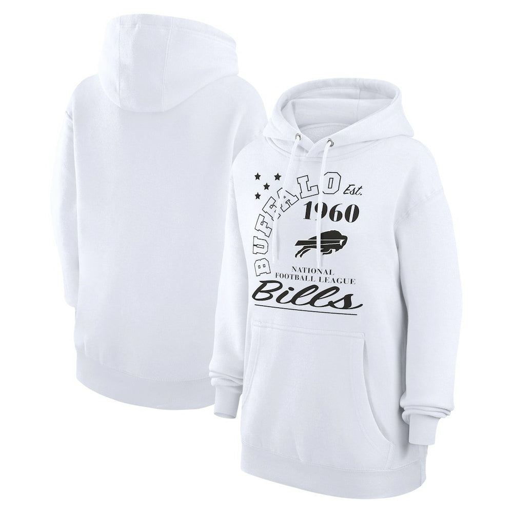 NFL Buffalo Bills Starter Unisex Arch Team Fleece Pullover Hoodie