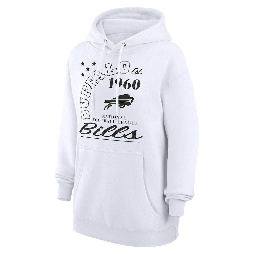 NFL Buffalo Bills Starter Unisex Arch Team Fleece Pullover Hoodie