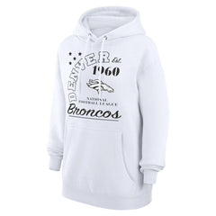 NFL Denver Broncos Starter Unisex Arch Team Fleece Pullover Hoodie