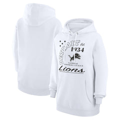 NFL Detroit Lions Starter Unisex Arch Team Fleece Pullover Hoodie