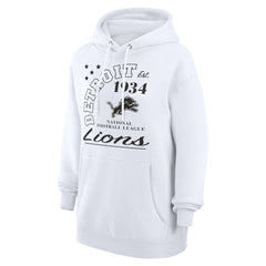 NFL Detroit Lions Starter Unisex Arch Team Fleece Pullover Hoodie