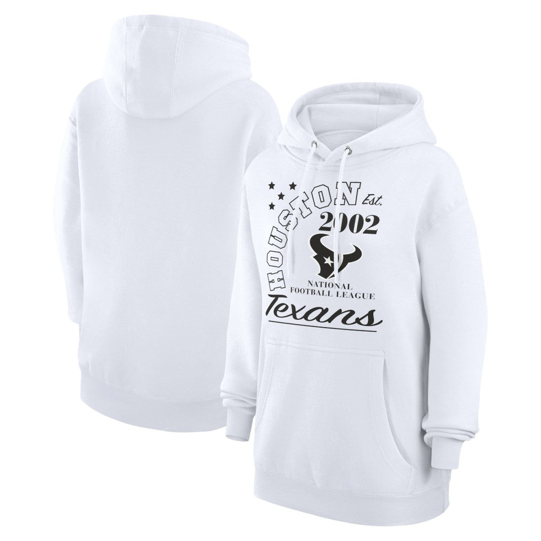 NFL Houston Texans Starter Unisex Arch Team Fleece Pullover Hoodie
