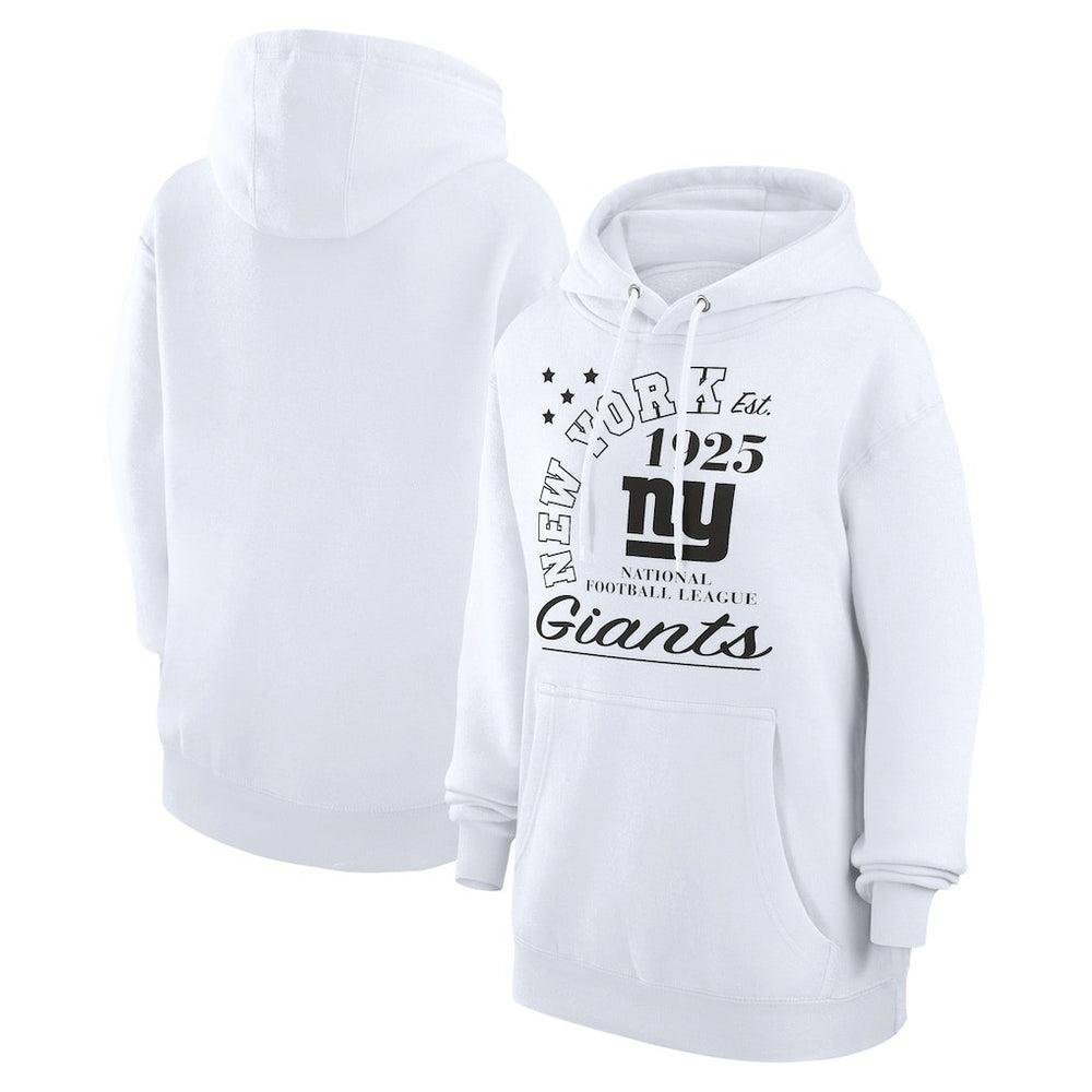 NFL New York Giants Starter Unisex Arch Team Fleece Pullover Hoodie