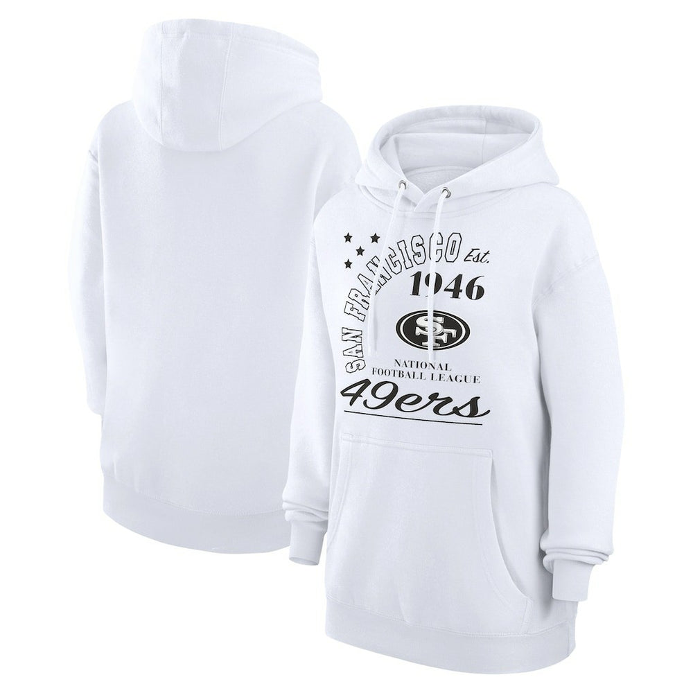 NFL San Francisco 49ers Starter Unisex Arch Team Fleece Pullover Hoodie