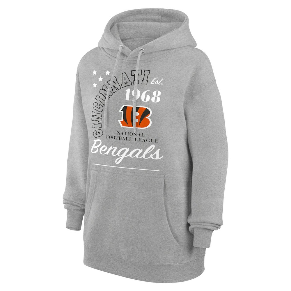 NFL Cincinnati Bengals Starter Unisex Arch Team Fleece Pullover Hoodie