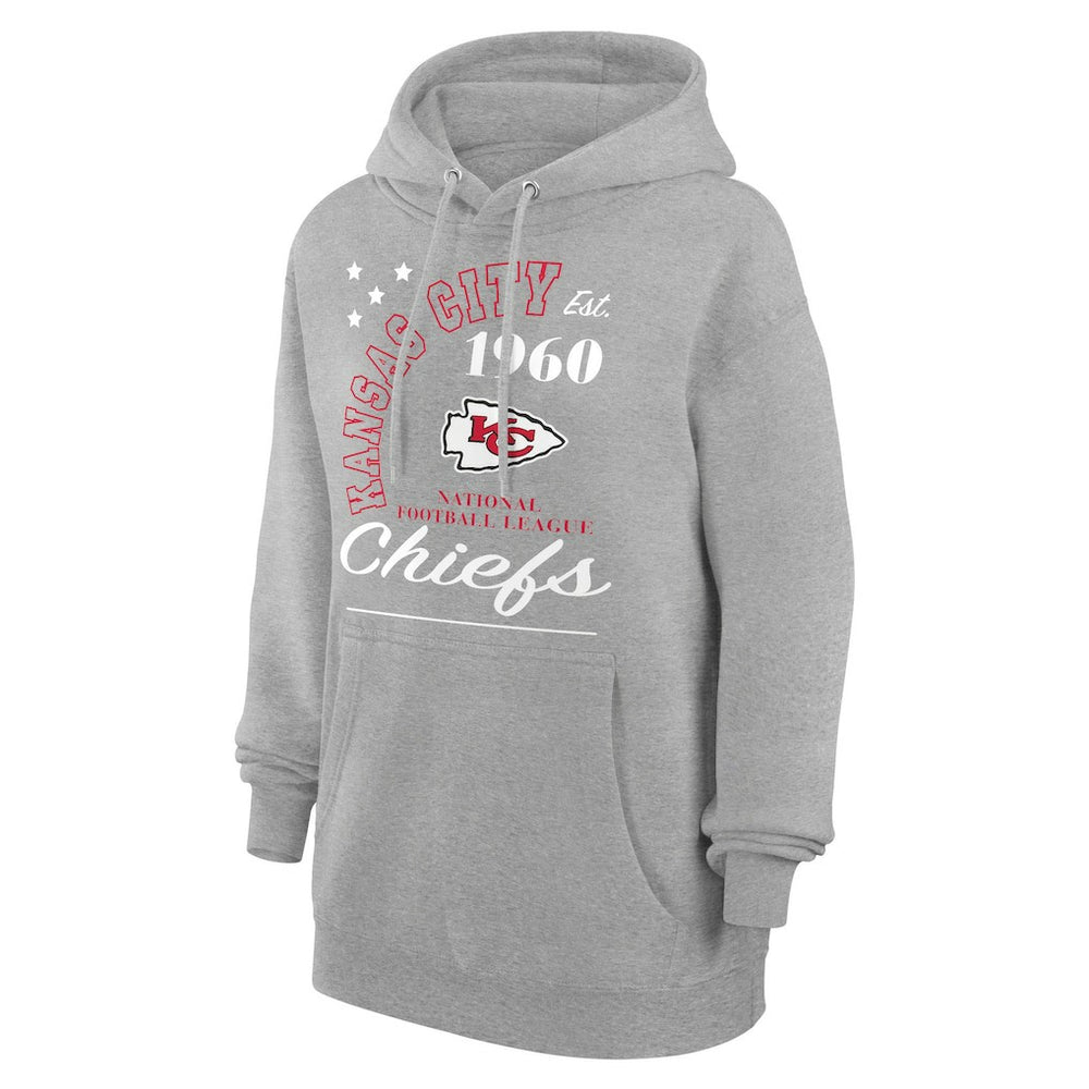 NFL Kansas City Chiefs Starter Unisex Arch Team Fleece Pullover Hoodie