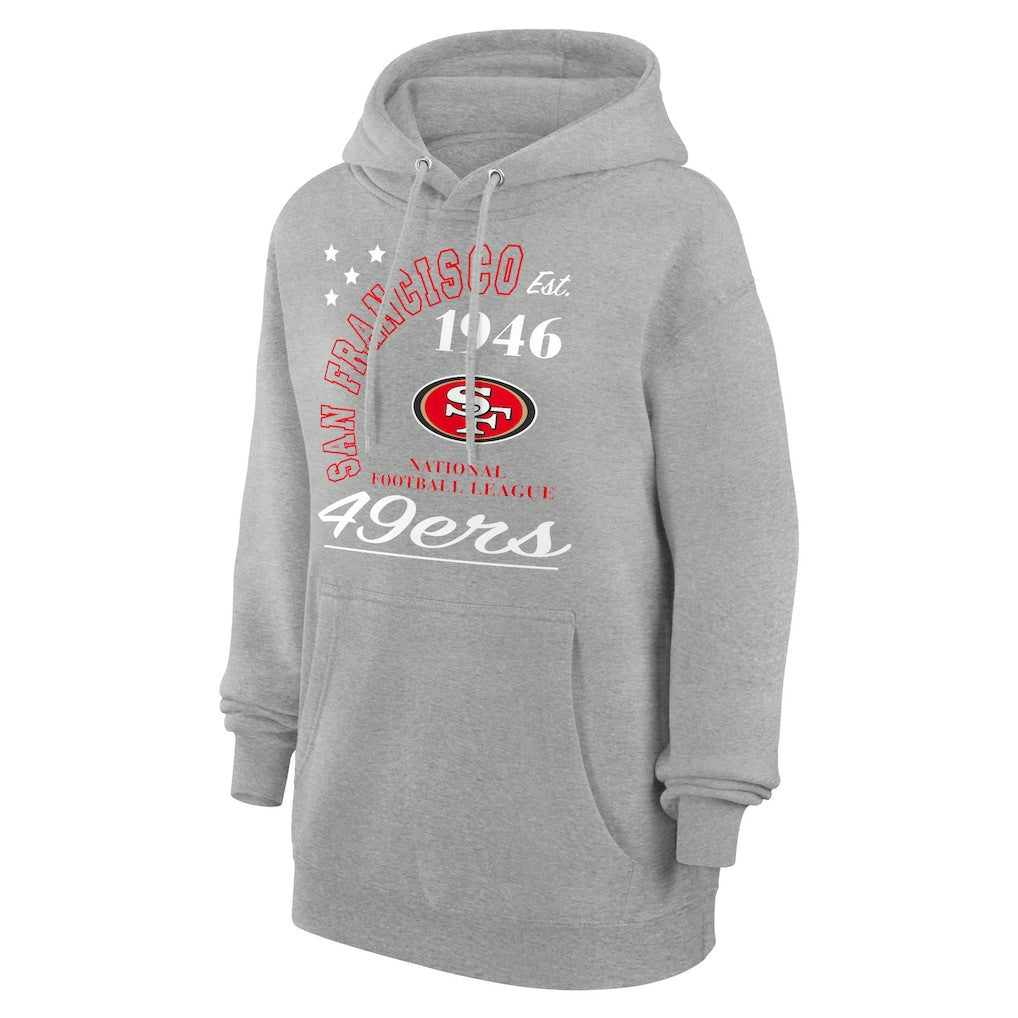 NFL San Francisco 49ers Starter Unisex Arch Team Fleece Pullover Hoodie