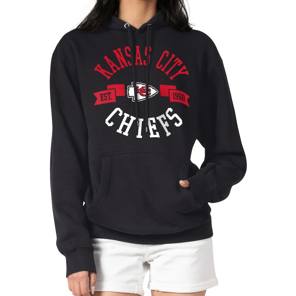 NFL Kansas City Chiefs G-III 4Her by Carl Banks Women's City Graphic Team Fleece Pullover Hoodie