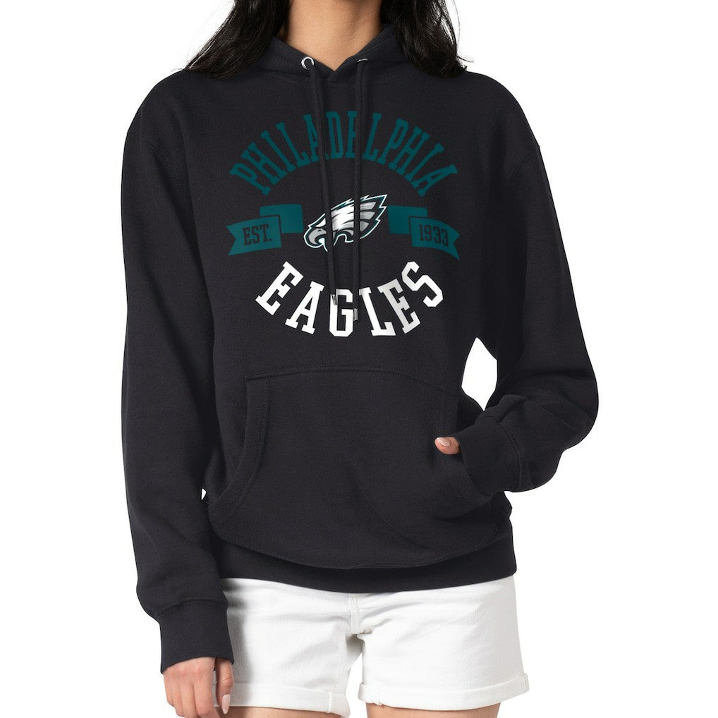 NFL Philadelphia Eagles G-III 4Her by Carl Banks Women's City Graphic Team Fleece Pullover Hoodie