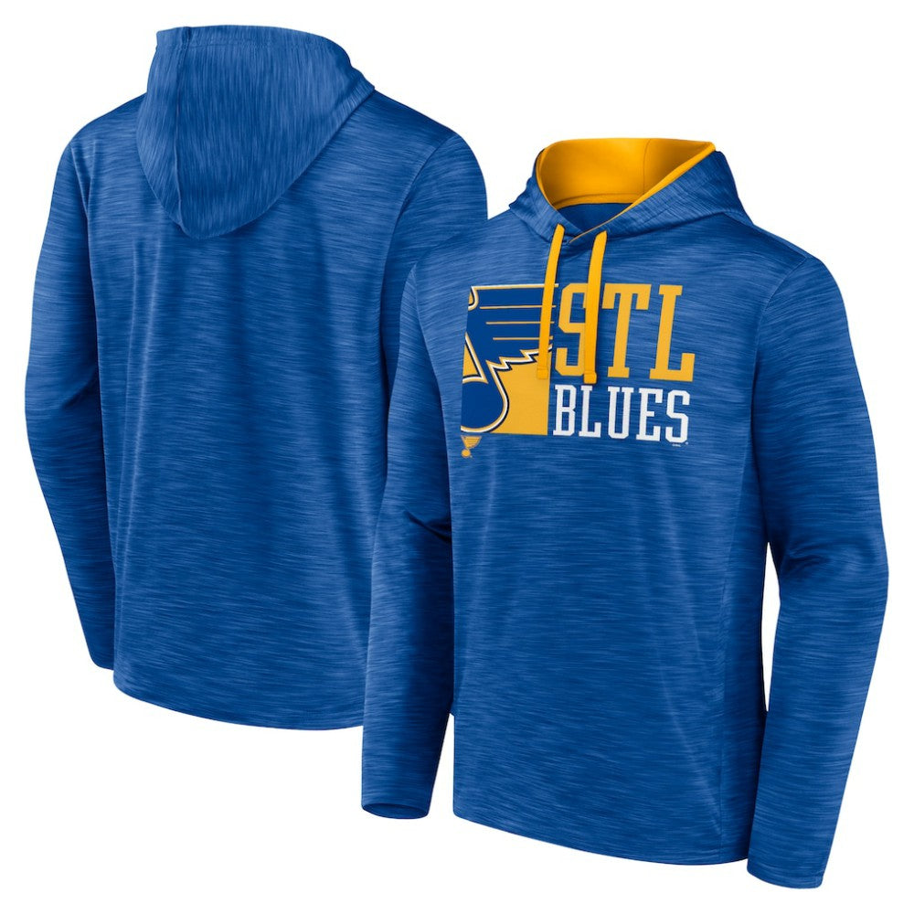St. Louis Blues Fanatics Never Quit Pullover Hoodie